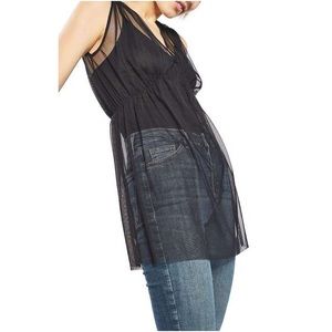 Tulle Overlay Bodysuit